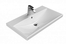 Мебель для ванной BelBagno Marino-Cer 80 см Bianco Lucido