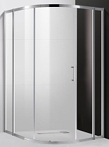 Душевой уголок Cezares MOLVENO-R-11-100+20-C-Cr-IV 120x120 прозрачный, асимметричный