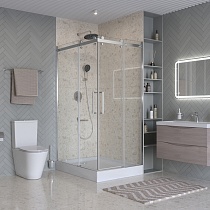 Душевой уголок BelBagno MARINO-2-AH-2-120/90-C-CR 120x90 прозрачный, хром
