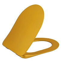 Крышка-сиденье Creavit Duck KC0903.01.0300E с микролифтом, золото