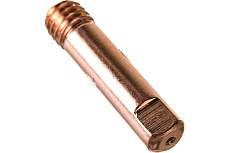 Наконечник сварочный прямой (10 шт; E-CU; М6; 1.0 мм) Сварог MS ICU0003-10R 97117