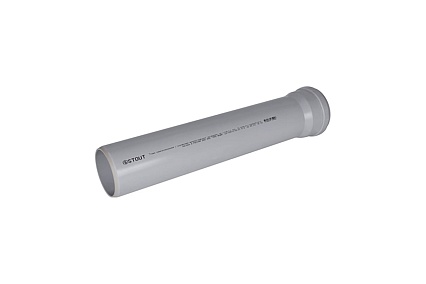 Труба STOUT канализационная бесшумная d 110x500 мм RG00921GB7V778