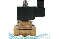 Соленоидный клапан прямого типа с мембраной принудительного подъёма ArTorq SK20L200GN.220AC 2/2 нормально закрыт, G 3/4”, корпус латунь