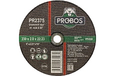 Круг отрезной абразивный 230x2.0x22.23 мм PROBOS PR2375