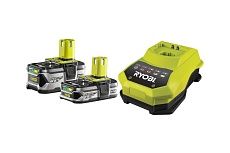 Набор Ryobi ONE+ RBC18LL415 5133002600 аккумулятор (18 В; 1,5 А*ч/4 А*ч; Li-Ion) 2 шт. и зарядное устройство