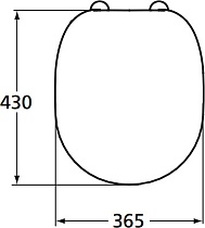 Крышка-сиденье Ideal Standard Connect E712701 с микролифтом