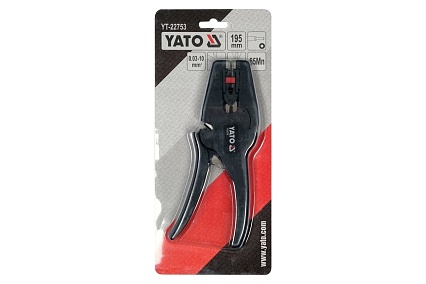 Клещи-автомат для снятия изоляции Yato 0.03-10 мм2 YT-22753
