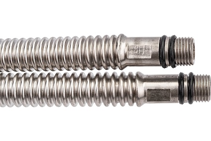 Гибкая сильфонная подводка для смесителя Kopfgescheit 1/2"хM10, 40 см KG-A374 комплект из двух штук KG-A374х2