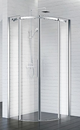 Душевой уголок BelBagno Acqua 80x80 прозрачный, хром ACQUA-R-2-80-C-Cr