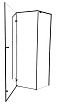 Душевой уголок Timo TTSSP-100/03C-8 100x100 прозрачный, черный T71