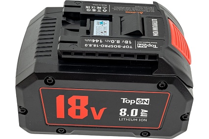 Аккумулятор для BOSCH PROCORE 18V 8.0AH (LI-ION) Topon TOP-BOSPRO-18.8.0