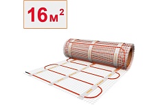 Электрический теплый пол под плитку ТеплоСофт 16м.кв. 2400Вт 162400/2