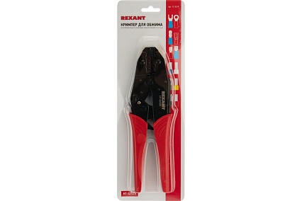 Кримпер для обжима изолированных и штыревых наконечников Rexant HT-02525 0.5 - 2.5 мм² 12-3219