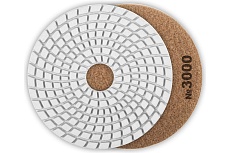 Алмазный гибкий шлифовальный круг для мокрого шлифования Зубр 100 мм, №3000 29866-3000