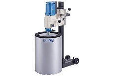 Установка алмазного бурения с ненаклонной станиной L=1000 мм, быстросъемной пластиной и двигателем R2231 SHIBUYA TS-403 51250