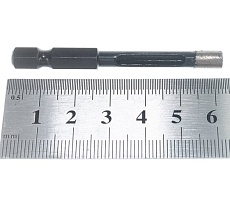 Коронка алмазная по керамограниту, серебряная пайка (5 мм) TRIO-DIAMOND GCB751