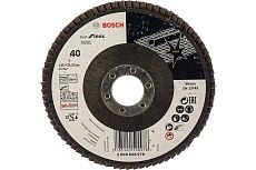 Круг лепестковый Best for Inox для УШМ (125х22,2 мм; К40) Bosch 2608608276