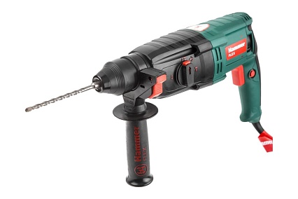Перфоратор Hammer Flex 800 Вт, SDS+, 26 мм, 0-1245 об/мин, 2.6 Дж, 3 режима, кейс PRT800D