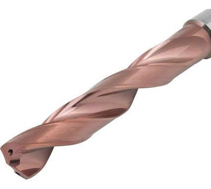 Сверло AHNO 9.0 мм, твердосплавное, 5D, с подводом СОЖ, SP-X801050900, VHM, по стали, чугуну, нерж. и жаропроч.стали ah00574