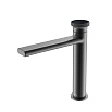 Смеситель для раковины Black&White Gravity GF-7307-GM оружейная сталь