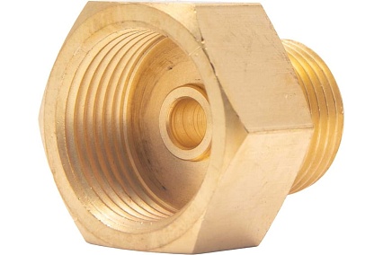 Переходник G3/4" внутр.-W21.8x1/14" (СП21.8) нар., латунь, 5 шт в упаковке Krass 2190591