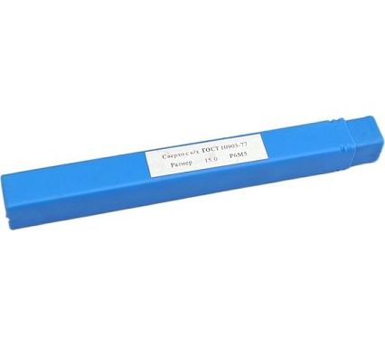 Сверло по металлу Р6М5 15х114х212 мм, к/х КМ2 TORNERI 044680