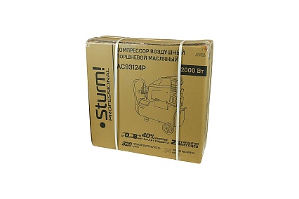 Масляный компрессор Sturm AC93124P