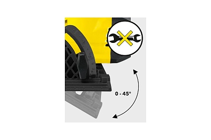 Аккумуляторная циркулярная мини-пила Trotec PCSS 10-20V 4430000110