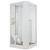 Душевая кабина Orans OLS-SR89101 LS white с паром левая