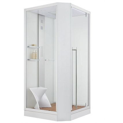 Душевая кабина Orans OLS-SR89101 LS white с паром левая