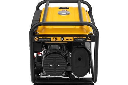 Бензиновый генератор Denzel PS-33E, 3,3 кВт, 230В, 15 л, электростартер 94537