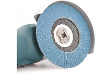 Круг лепестковый торцевой КЛТ Р40, X-lock, 125 мм, конический Альфадиск 5252