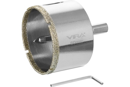 Коронка алмазная по керамике 60 мм VIRA 559511