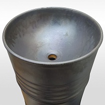 Раковина Kerasan Artwork Barrel 474383 45 см слив в стену, ржавчина