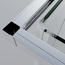 Душевой уголок Vincea Soft 2 VSS-3SO2900CL 90x90 хром, прозрачное
