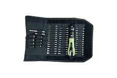 Рукоятка со сменными наконечниками HAUPA FlexBAG с трещоточным механизмом, 50 шт 104020-1