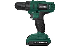 Аккумуляторная дрель-шуруповерт Favourite 21 В, 1.5 Ач, 0-500/0-1800 об/мин, 40 Hm, 18+1 кейс, в комплекте ЗУ, 2хАКБ 1.5 Ач OBS 21 DC SET PROMO