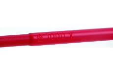 Плоская отвертка Sata серия G 4x100 мм, 205/32.3 мм, изолированная, прямой шлиц 61313