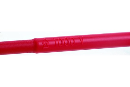 Плоская отвертка Sata серия G 4x100 мм, 205/32.3 мм, изолированная, прямой шлиц 61313