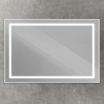 Зеркало BelBagno SPC-KRAFT-1200-800-SENS-AL 120x80 см сенсорный выключатель, сатин