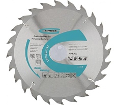 Пильный диск по дереву 190x30 мм, 24Т Gross 73318