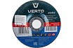 Диск шлифовальный по металлу (125x22.2х6 мм) Verto 61H465