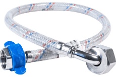 Гибкая подводка для воды ЦС нейлон, 1/2”Г х 3/4&quot;Г-угол L-40 см, штука ГП002245