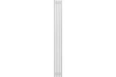 Вертикальный радиатор c боковым подключением, ARBIOLA Compact H 1800-63-04 HWN, RAL 9016 матовый белый 254544