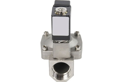 Электромагнитный клапан DN.ru VS2W-401V-PU-NC Ду25 Ру10 сталь, пилотный VITON 24В DC D130-01549