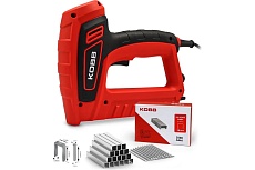Профессиональный гвоздезабивной пистолет-степлер KOBB 8-16 мм скобы, 15-16 мм гвозди, + 3000 шт запасные скобы и гвозди KBZ200