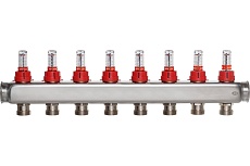 Коллектор ColSys p878 8 выходов из нержавеющей стали с расходомерами P187811508