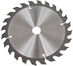 Диск пильный Industrial Дерево (165x20 мм; 24Т) Hilberg HW165
