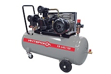 Воздушный масляный компрессор с ременным приводом Интерскол КВ-645/100 248.1.1.00