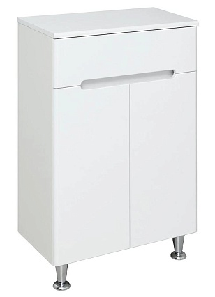 Шкаф полупенал Руно Парма 50 см белый